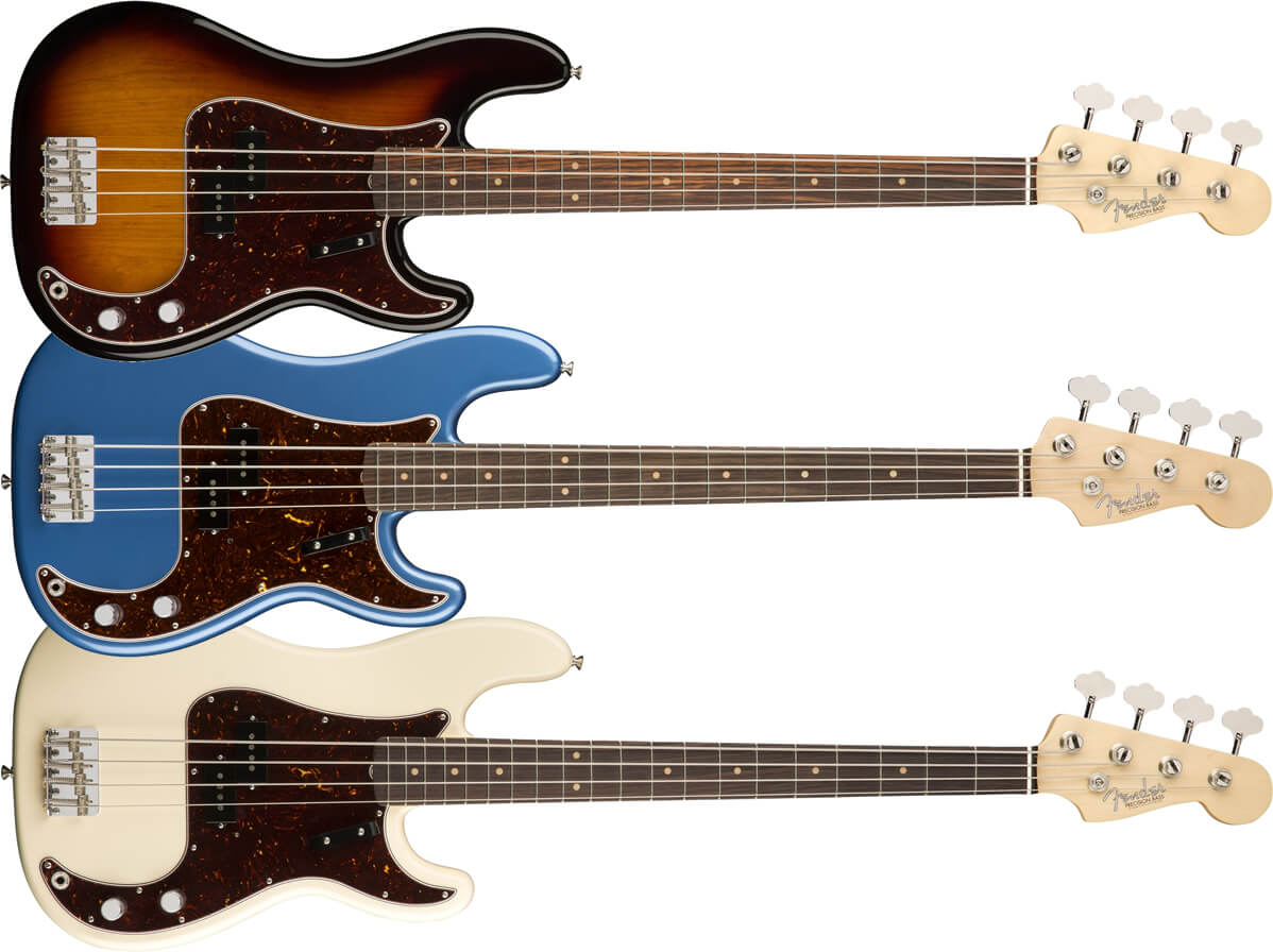 幅広type Fender USA American deluxe プレシジョンベース - 通販